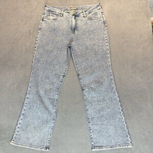 Kut from the Kloth Jeans Size 14 High Rise Ankle Flare Kelsey FAB AB Light Wash